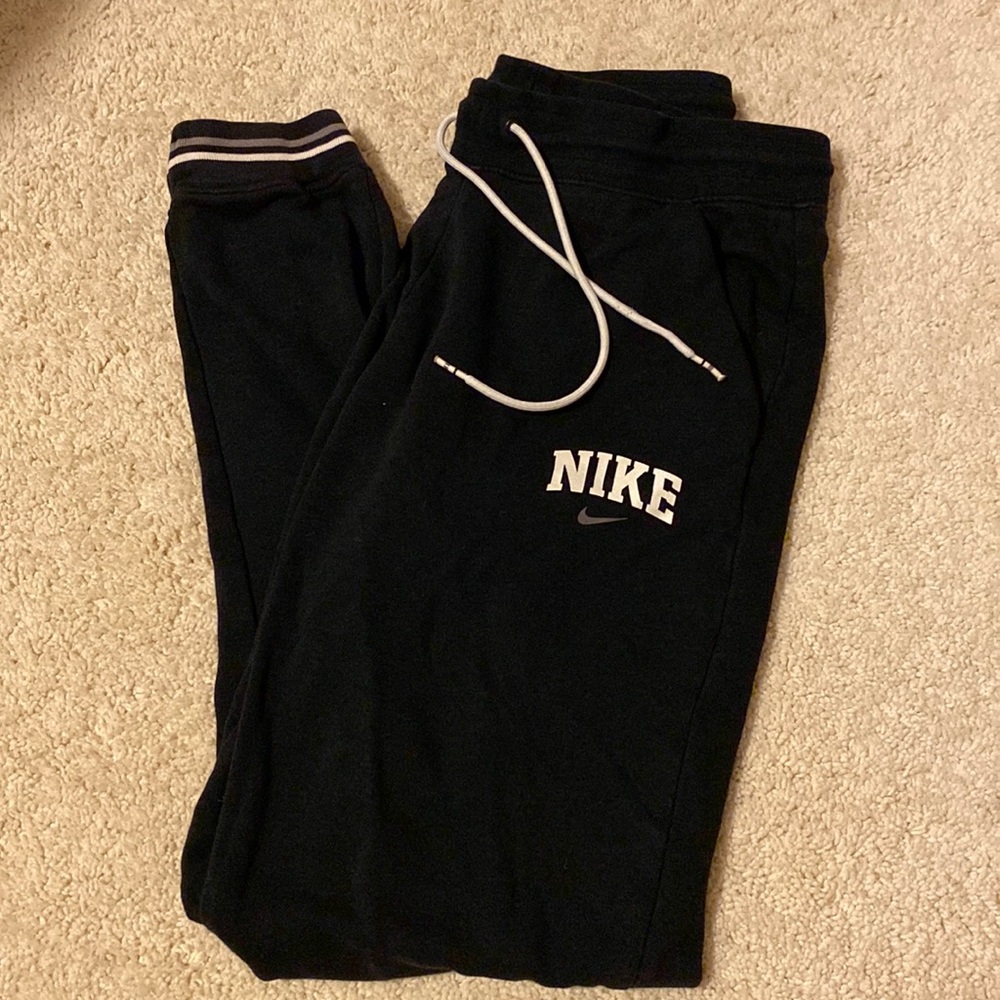 Nike black sweat pants, size: Xs